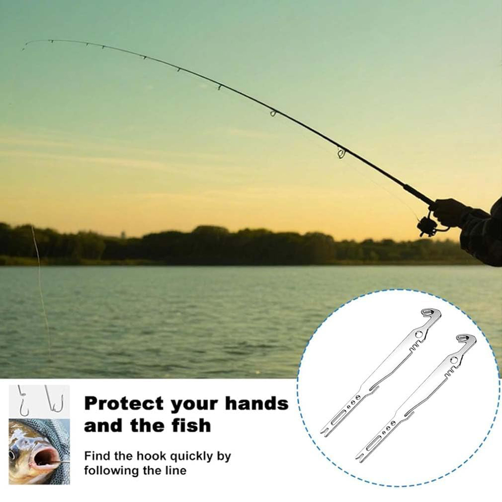 Fishing Hook Remover - 6 In 1 Stainless Steel Hook