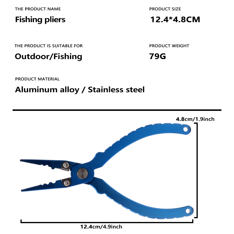Fishing Tongs, Ultra Light Alu - Fishing Hook Remover recension och pris