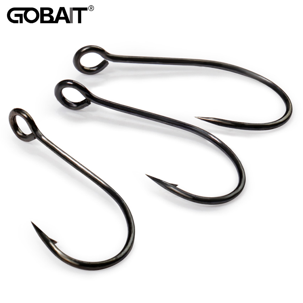 20PCS Big Ring Single Hooks 2# - Fishing Hook Circle recension och pris