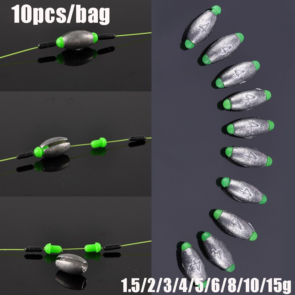10Pcs Lead Weight Fishing Lead - Fishing Hook Remover recension och pris
